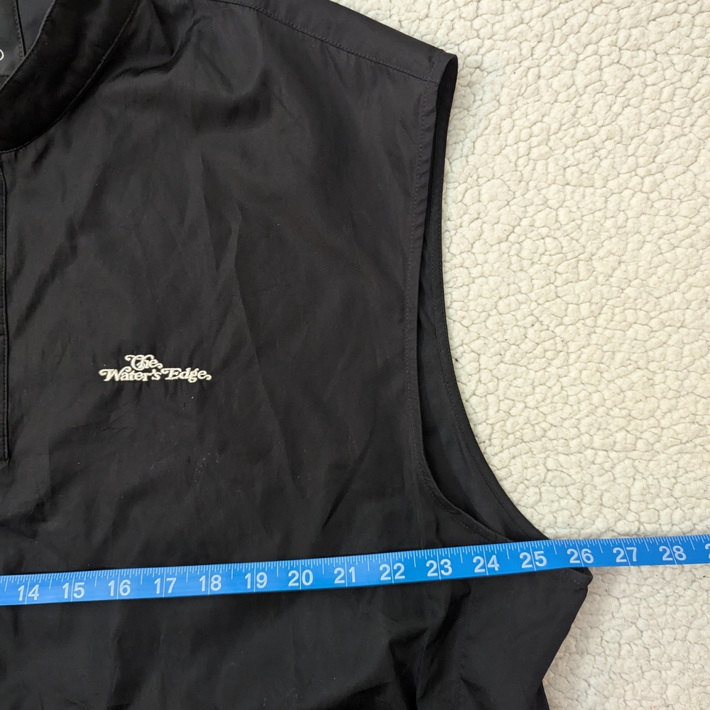 FootJoy Black Golf Sleeveless Jacket - Picture 5 of 7